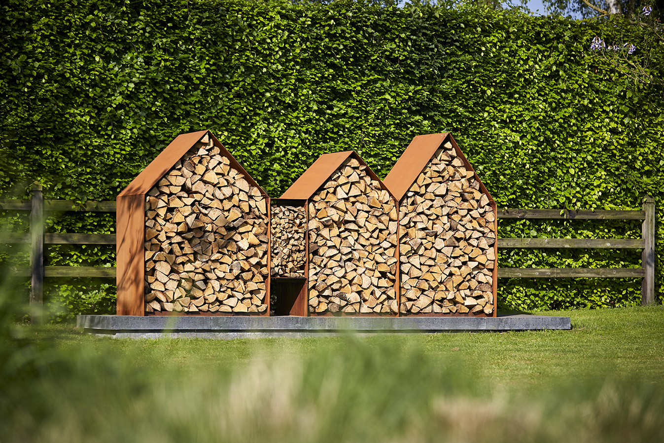 Holzlager Bruges Erweiterung 